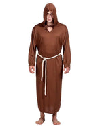Medieval Monk Robe Priest Robe Halloween Cosplay Stage props show costume - Azufun