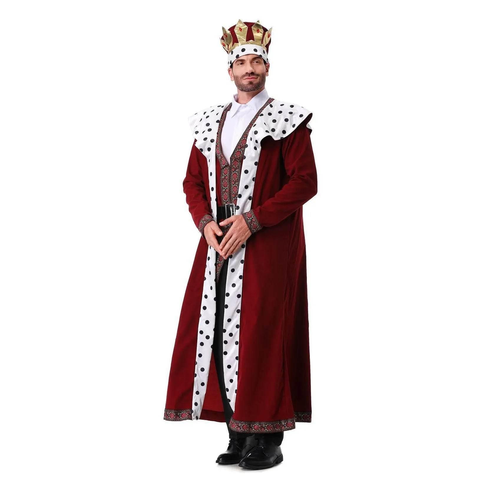 Men Medieval Roman Court Cosplay 70s Costumes - Azufun