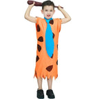 Men Wilma Flintstone Outfits Cosplay Costume Halloween Adults Kids - Azufun