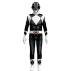 Mighty Morphin Power Rangers Costume Kids Superhero Bodysuit Halloween jumpsuits onesies - Azufun
