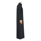 Movie The Matrix Cosplay Neo Costume Black Suit Cloak Pants Outfit Halloween Costumes for Men - Azufun