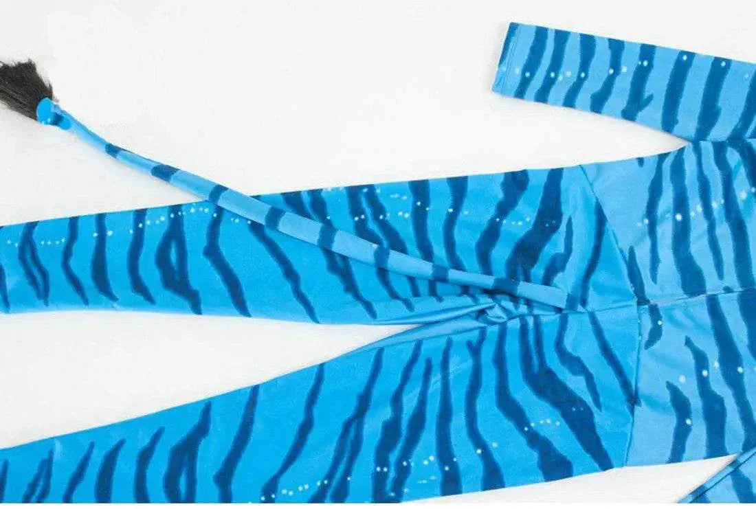 Neytiri Avatar Ladies Fancy Dress Party Outfit Fantasy Costume - Azufun