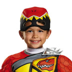 Power Rangers Costume For Boys Red Dino Charge Halloween Outfits - Azufun