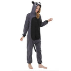 Raccoon Kigurumi Onesies animal pajamas Costume For Adult|?PajmasBuy