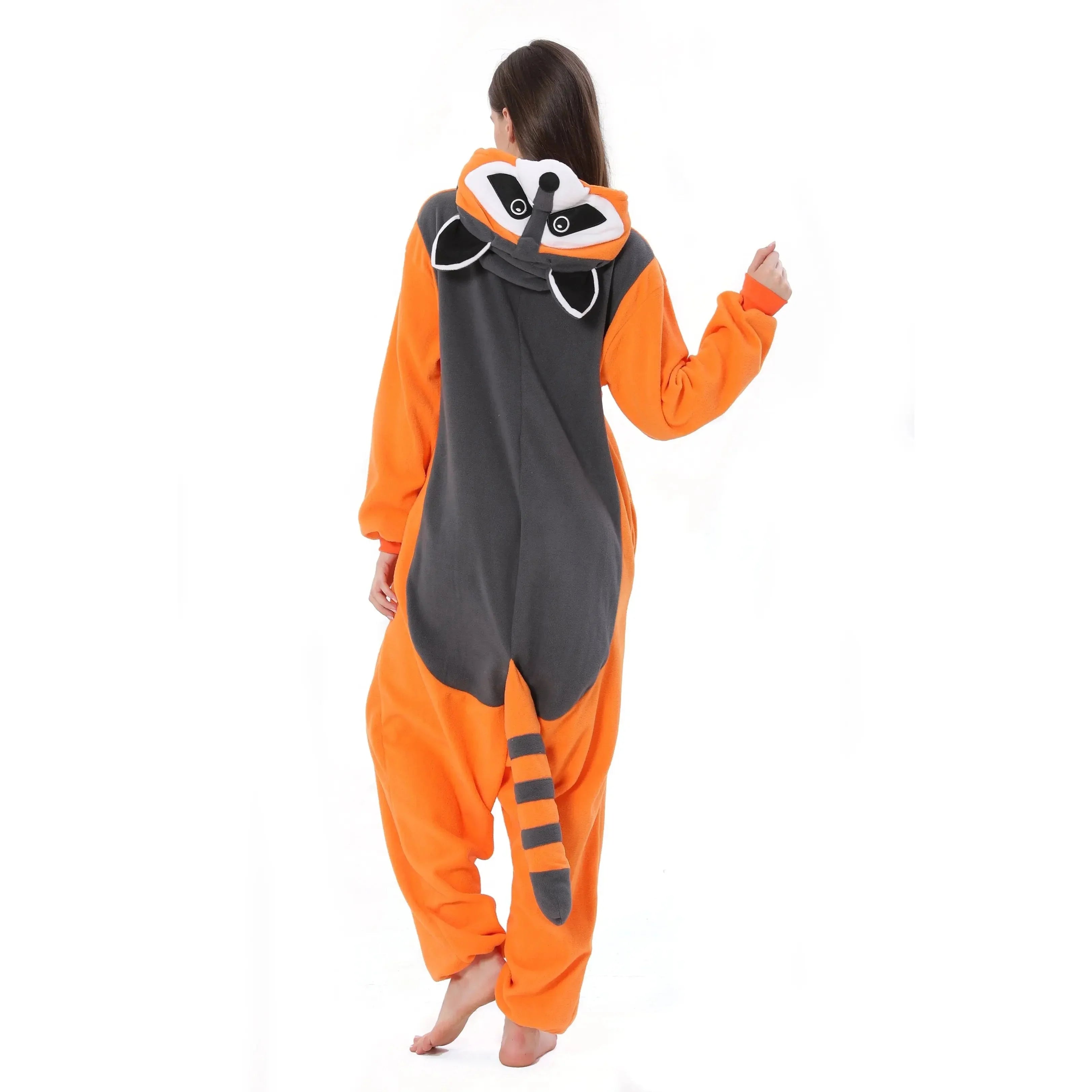 Raccoon Kigurumi Onesies animal pajamas Costume For Adult|?PajmasBuy