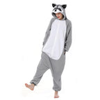 Raccoon Kigurumi Onesies animal pajamas Costume For Adult|?PajmasBuy