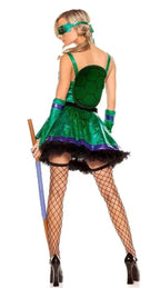 Secret Wishes Women's Teenage Mutant Ninja Turtles Raphael Dress - Azufun