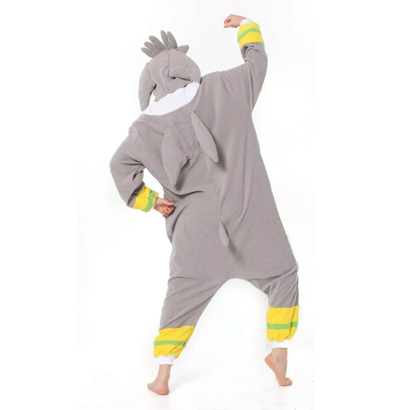 Silver the Hedgehog kigurumi onesies anime pajamas Costume - Azufun