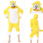Tails Miles Prower Sonic the Hedgehog kigurumi onesies pajamas for Adults - Azufun