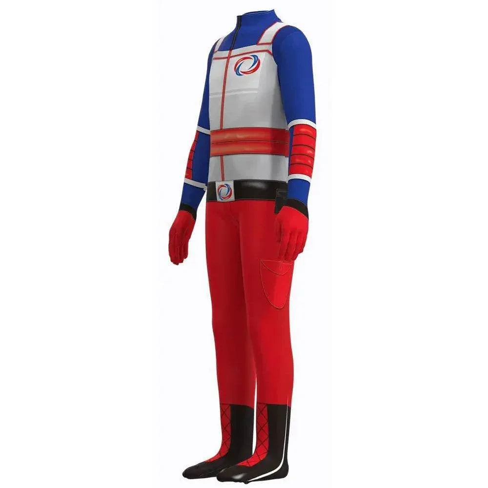 The Adventures of Kid Danger Costume Kim Possible Shego Superhero Halloween Jumpsuit - Azufun