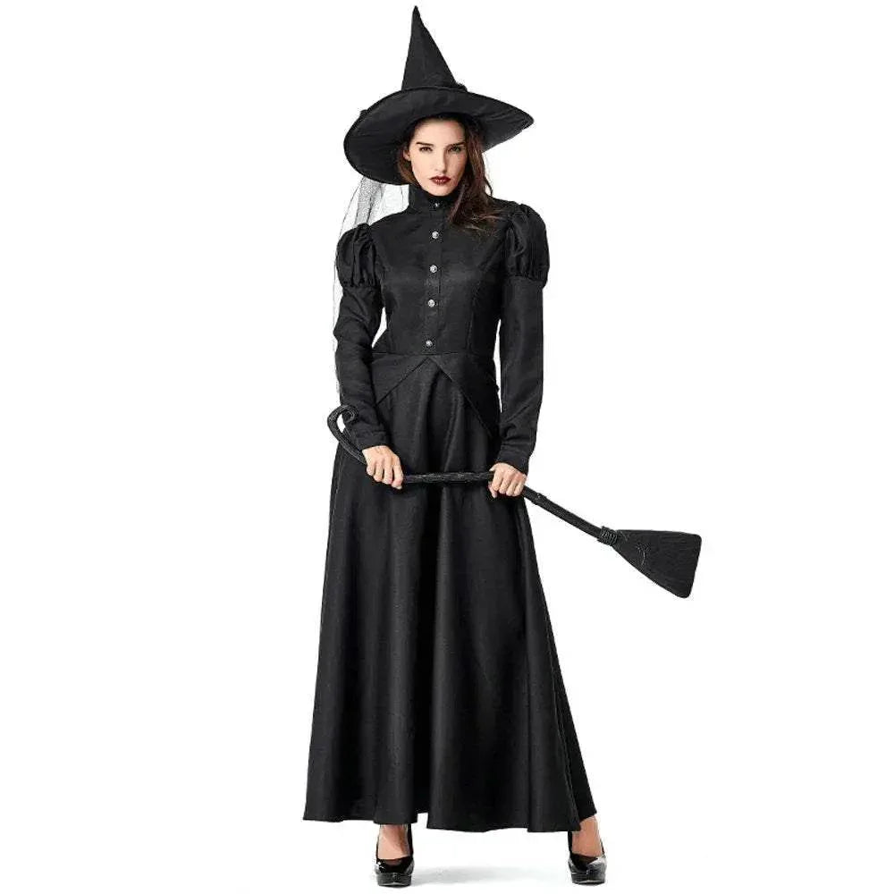 The Wizard of Oz Halloween Party Witch Family Matching Cosplay Costume - Azufun