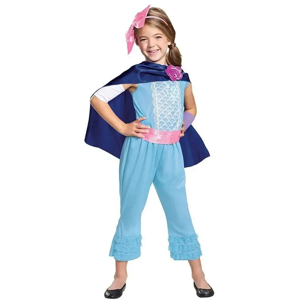 Toy Story 4 Little Bo Peep kids Cosplay Costume Girls Halloween - Azufun