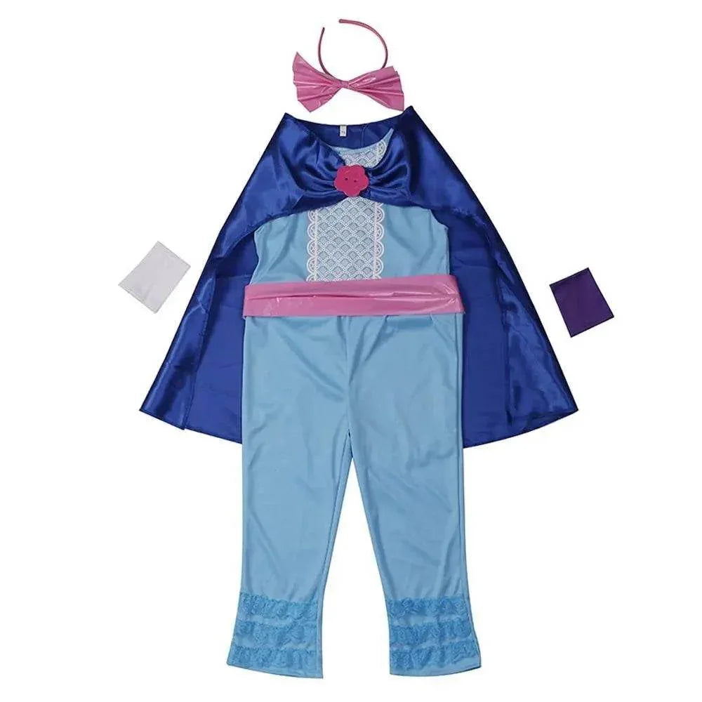 Toy Story 4 Little Bo Peep kids Cosplay Costume Girls Halloween - Azufun