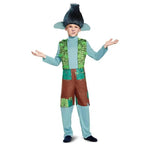 Trolls World Tour Boy's Branch Girl Poppy Costume Cosplay Halloween Fancy Dress Kids - Azufun
