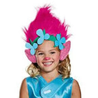 Trolls World Tour Boy's Branch Girl Poppy Costume Cosplay Halloween Fancy Dress Kids - Azufun
