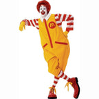 Uncle Ronald McDonald's Cos Costume Cosplay Uniform jumpsuits - Azufun