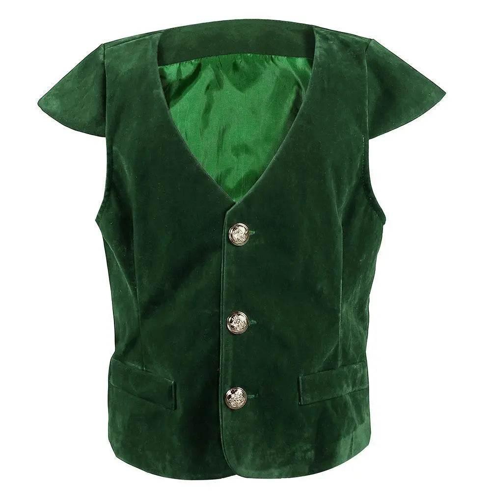 Vampire renaissance victorian pirate costume knight Children Halloween carnival for kids - Azufun