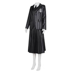 Wednesday Costume The Addams Family Cosplay Costumes Skirt Suit For Women - Azufun