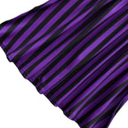 Wednesday Costume The Addams Family Cosplay Striped Dress For Kids - Azufun