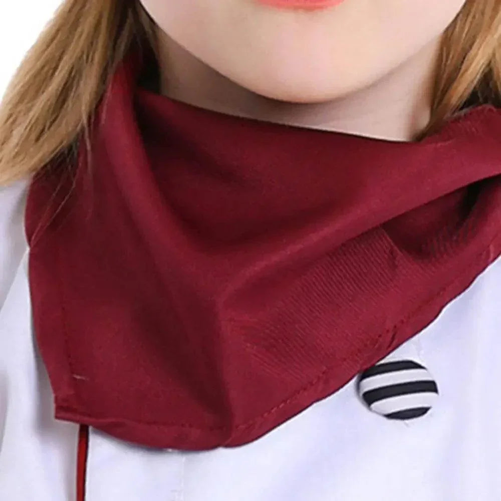 Western pastry chef costume for Kids Apron and Hat Set Cooking Baking - Azufun