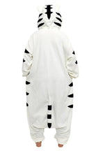 White Tiger Pajamas Kigurumi Onesies Hoodie Animal Costume - Pajamasbuy