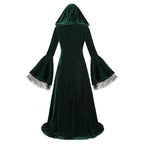 Womens Medieval Renaissance Costume Plus Size Medieval Role Play Dress - Azufun