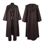 Anakin Skywalker Obi-Wan Costume Cloak Cosplay Halloween Suit - Azufun