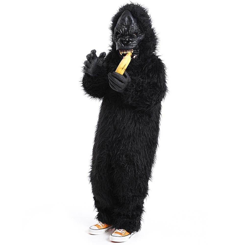 Animal party play King Kong Suffed Gorilla Costume for Kids - Azufun
