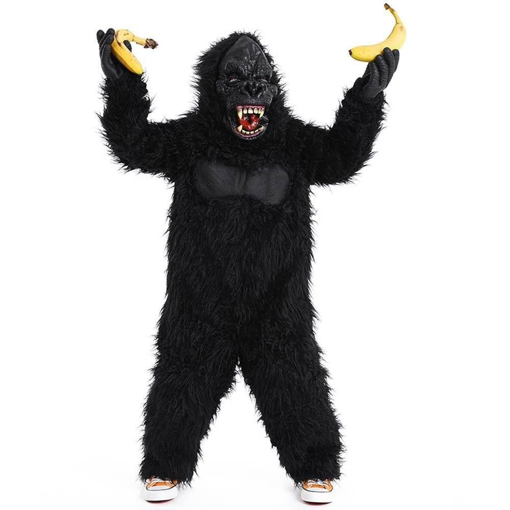 Animal party play King Kong Suffed Gorilla Costume for Kids - Azufun