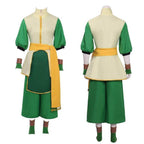 Anime Toph Beifong Avatar The Last Airbender Costume Party Carnival Cosplay Full Set - Azufun