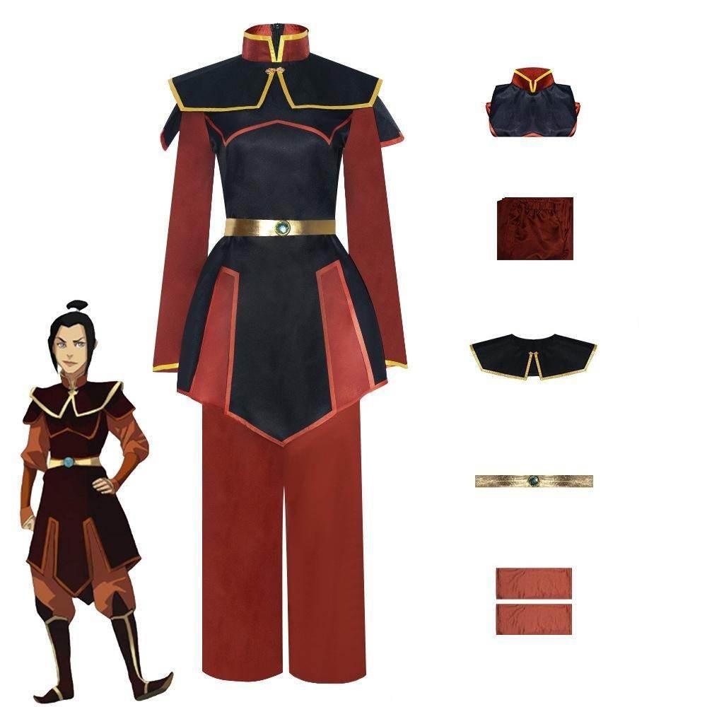 Avatar: The Last Airbender Azula Comic-con two dimensional cosplay Costume - Azufun