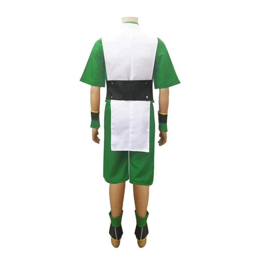 Avatar The Last Airbender Toph bengfang Costume Party Carnival Cosplay Full Set - Azufun