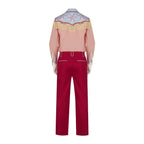 Back to the Future Part III Marty McFly Cowboy Costume Western Cosplay Outfit for Adults - Azufun