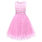 Barbie Movie Margot Barbie Tutu Dress Halloween Outfits Cosplay Costume Kids - Pajamasbuy