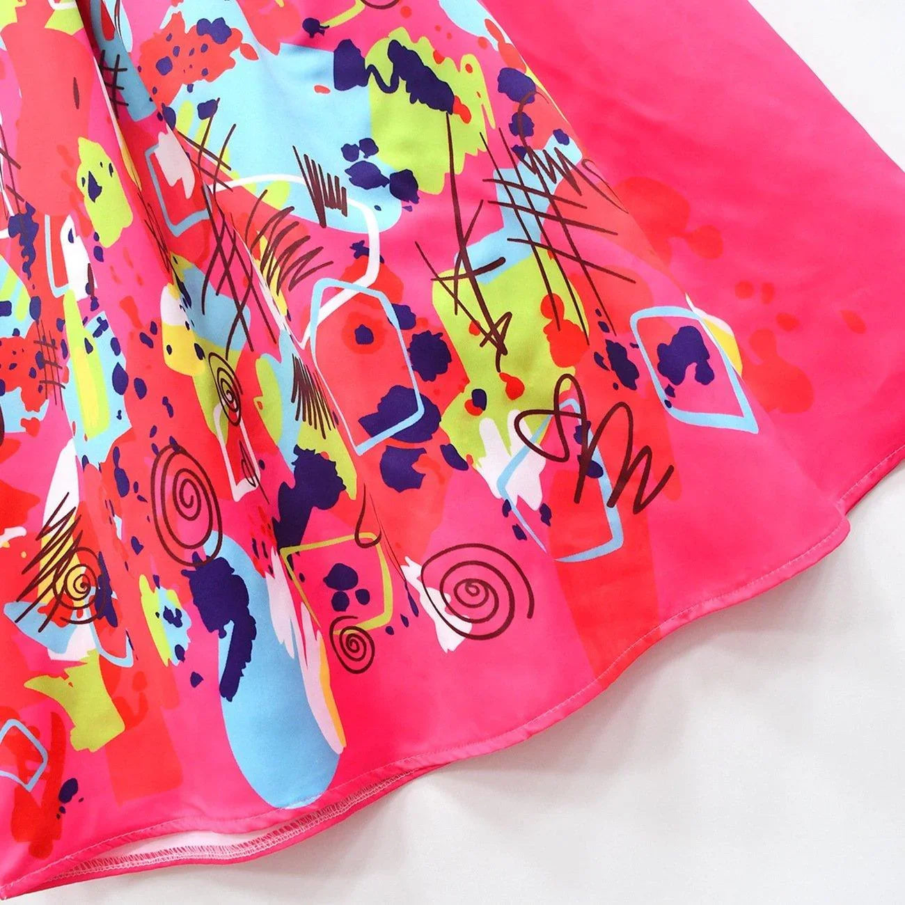 Barbie Movie Margot Long Puff Sleeve Dress Halloween Outfits Cosplay Costume Carnival Suit Kids - Pajamasbuy