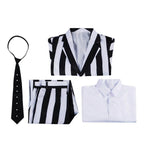 Beetlejuice 2 Michael Keaton Costume Party Halloween Suit - Azufun