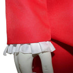 Beetlejuice 2 Michael Keaton Costume Red Suit for Men Kids Party Halloween - Azufun