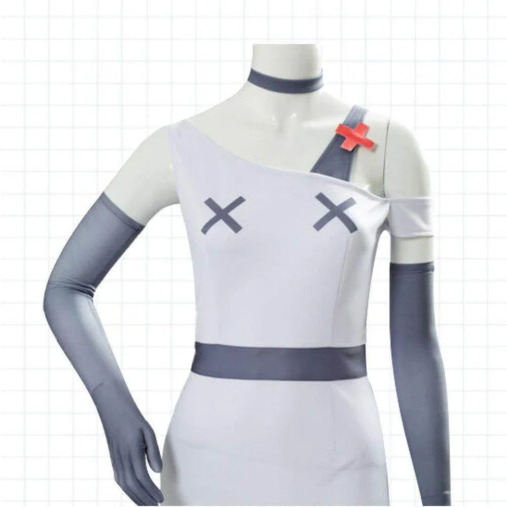 Black White Hazbin Hotel Adult Cosplay Costume Outfits Halloween Carnival Suit - Azufun