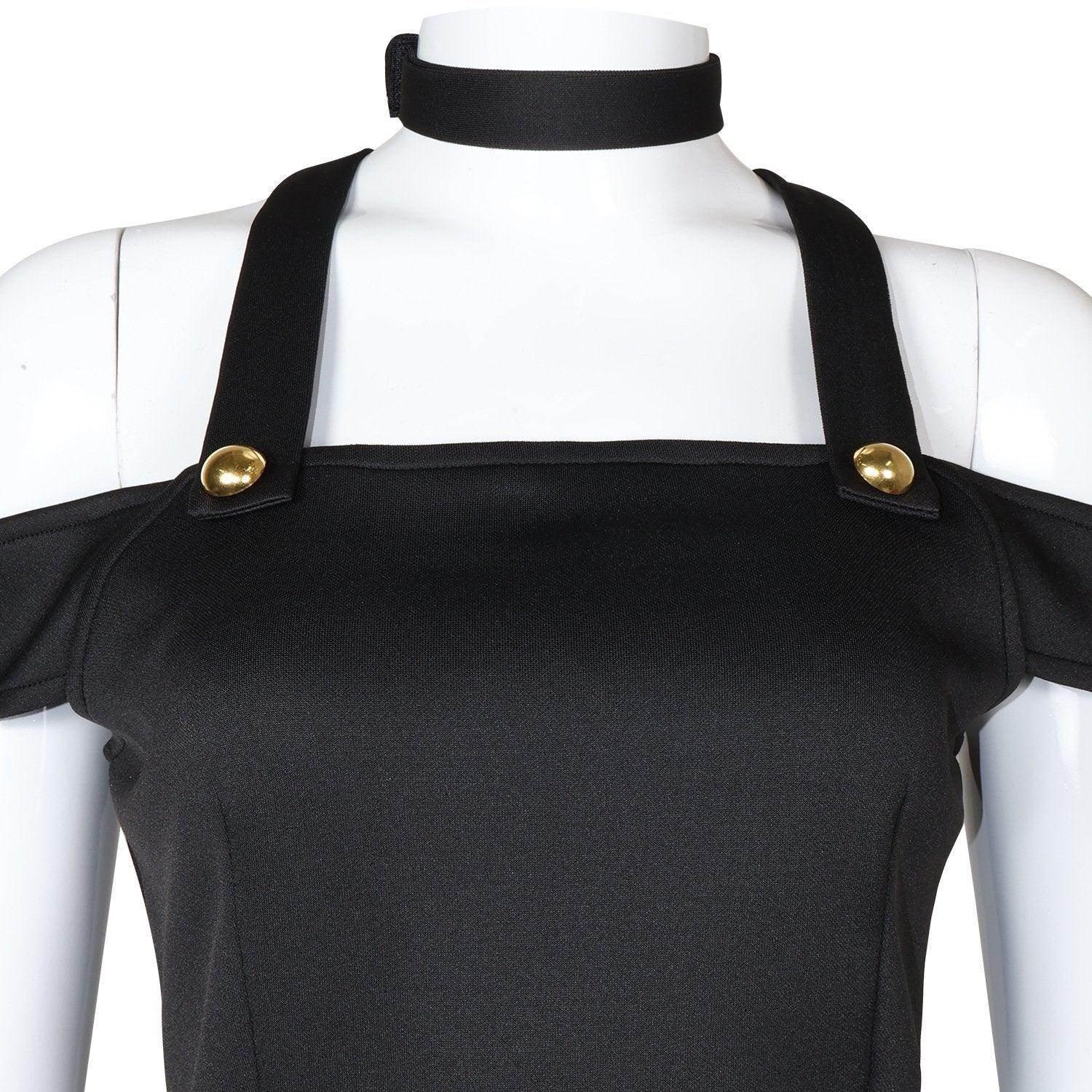 Black White Hazbin Hotel Adult Cosplay Costume Outfits Halloween Carnival Suit - Azufun