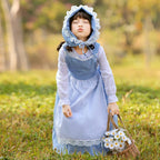 BuyBlue Check Farm Maid Cosplay Costume Dress Outfit For Mom and Me Now Cheaper With 3 - 5 Days Ship - PajamasBuy