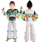 Buzz Lightyear Toy Story Carnival Cosplay Costume Set For Kids Boys With Mask Wing - Azufun