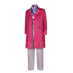 Charlie and the Chocolate Factory Wonka Cosplay Costume Outfits Halloween Carnival Suit - Azufun