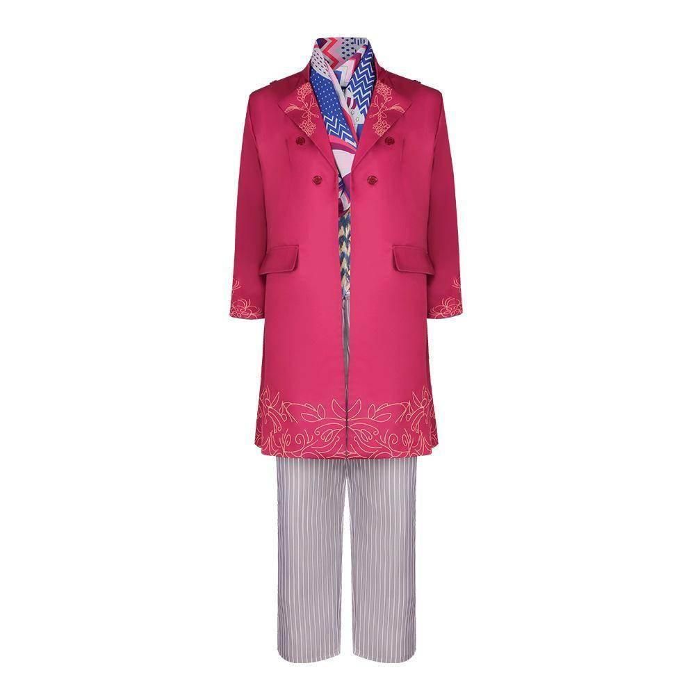 Charlie and the Chocolate Factory Wonka Cosplay Costume Outfits Halloween Carnival Suit - Azufun