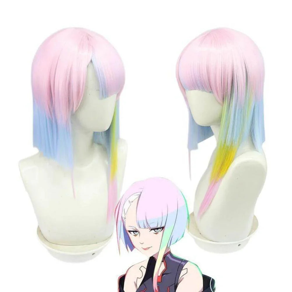 Cyberpunk Edgerunner Lucy David Costume Cosplay Wig - Azufun