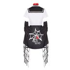 Dead Mount Death Play Shinoyama Poruka Sakimiya Misaki Anime Cosplay Costume Outfits Halloween Carnival Suit - Azufun