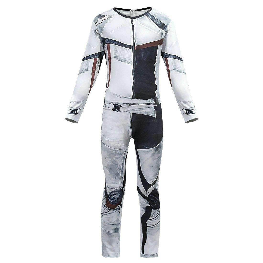 Descendants 3 Jay Carlos Cosplay Costume Bodysuit for Adult Kid - Azufun