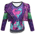 descendants 3 Mal Bertha Maleficent Cosplay Audrey Costume Gift for Kids - Azufun