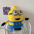 Despicable Me Minions Plush school bag large capacity student cartoon backpack - Azufun