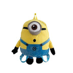 Despicable Me Minions Plush school bag large capacity student cartoon backpack - Azufun