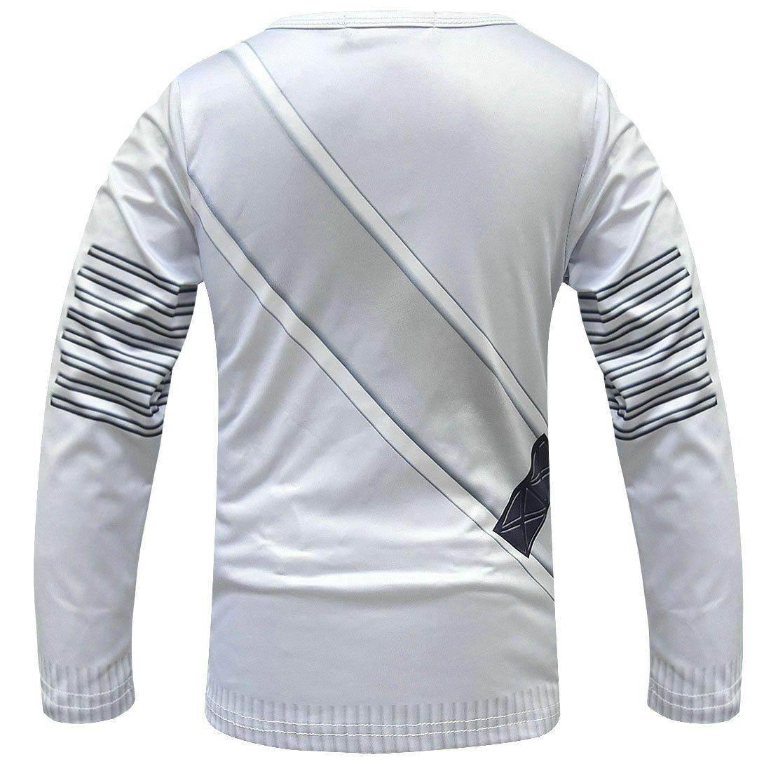 DJ Marshmello Chris Comstock Costume Top Pants Mask for Kid - Azufun